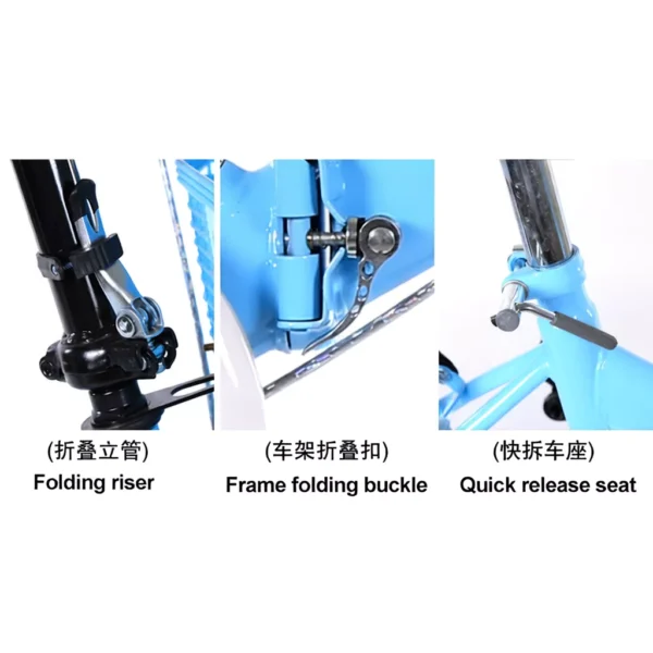 sg-11134253-8261v-mjoykyhpbnd232 GDEAL 20 Inch Adult Folding Bicycle