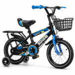 Kids Bicycle with Basket & Training Wheels