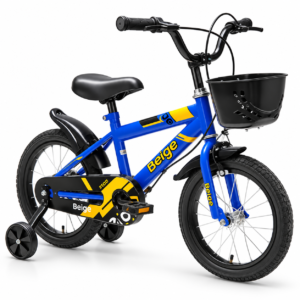 Kids Bicycle with Basket & Training Wheels