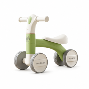 Kids 4 Wheel Balance Bike with LED Light