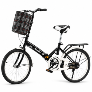 7 Speed Foldable Mountain Bike with Disc Brakes