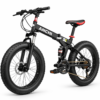 26 Inch Foldable Fat Tire Mountain Bicycle