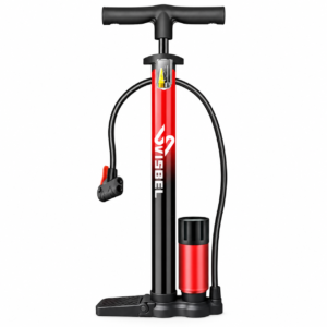 Bicycle Floor Pump with Pressure Gauge