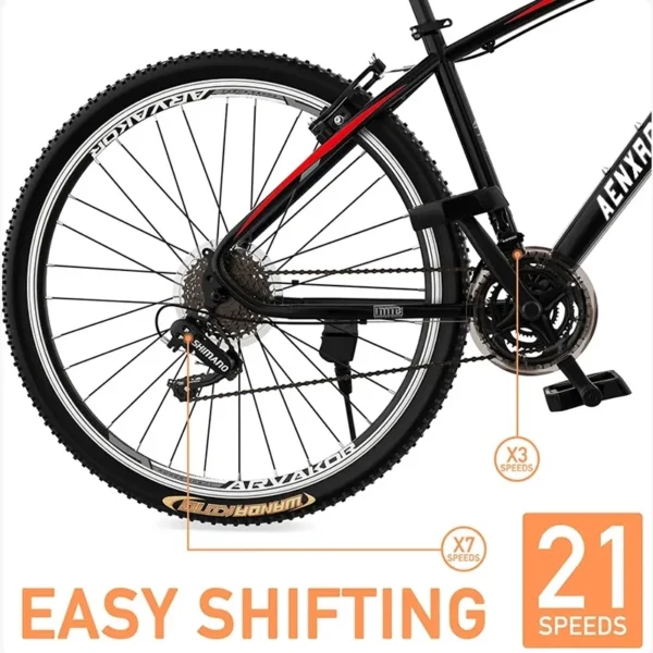 26 Inch Adult Mountain Bicycle 21-Speed