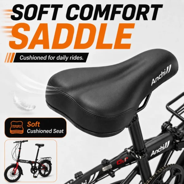 20 Inch Foldable Bicycle with Disc Brakes