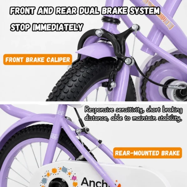my-11134207-820l5-mol30mv1mo0f0e 20 Inch Girls City Bicycle with Basket