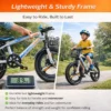 my-11134207-820l6-mjjbjqb1b5z996 Kids Mountain Bike with Front Basket & Rear Carrier