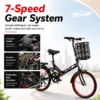my-11134207-820l7-mptcyng1iiod7e 7 Speed Foldable Mountain Bike with Disc Brakes