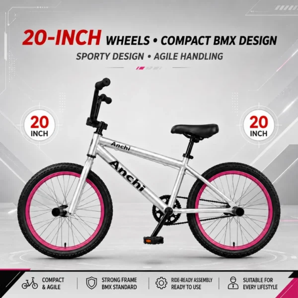 20 Inch Kids Freestyle BMX Bicycle