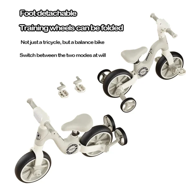 Kids Balance Bike with LED Light