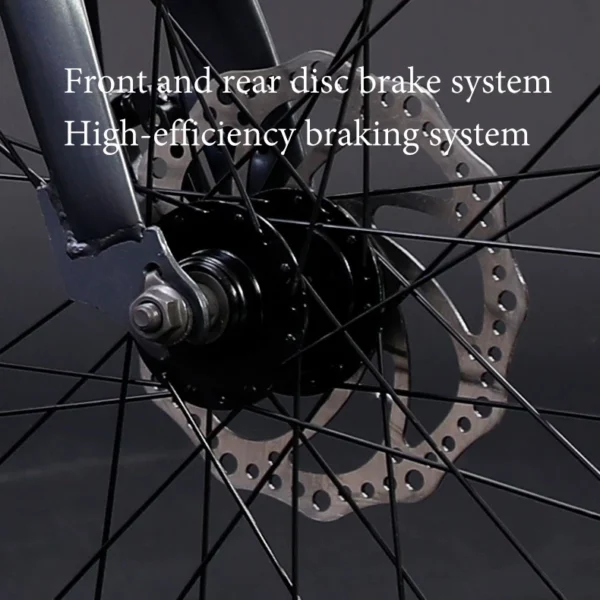 Road Bike with Dual Disc Brakes