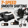 20 Inch Foldable Bicycle with Disc Brakes