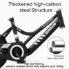 Kids Bicycle with Basket & Rear Rack