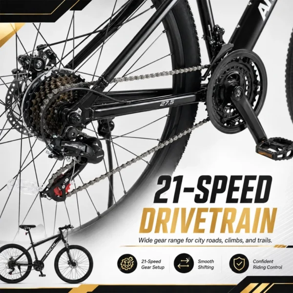 27.5 Inch Adult Mountain Bicycle
