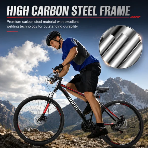 26 Inch Adult Mountain Bicycle 7-Speed