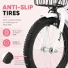20 Inch Girls City Bicycle with Basket