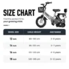 my-11134207-820le-motusyacrzf090 Foldable Kids Bicycle with Training Wheels