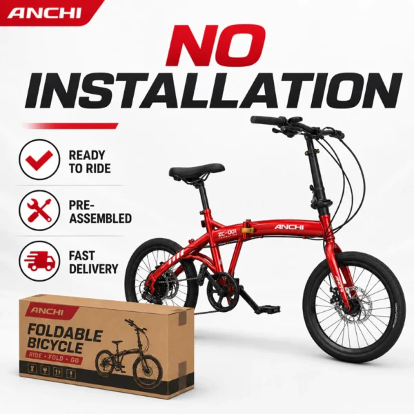 20 Inch 7 Speed Folding Bicycle
