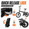 20 Inch Shimano 7 Speed Folding Bicycle