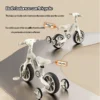 Kids Balance Bike with LED Light
