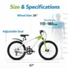 my-11134207-820lg-mir3h8ovr9j81a 26 Inch Adult City Bicycle with Front Suspension
