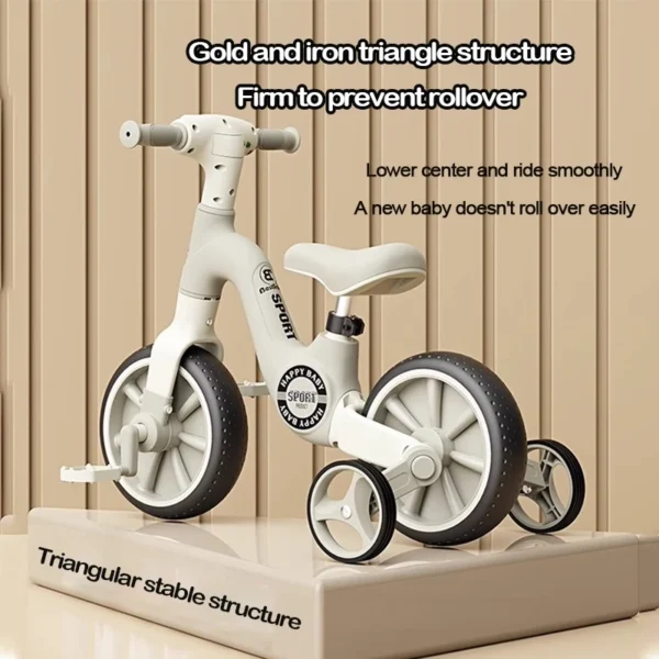 Kids Balance Bike with LED Light