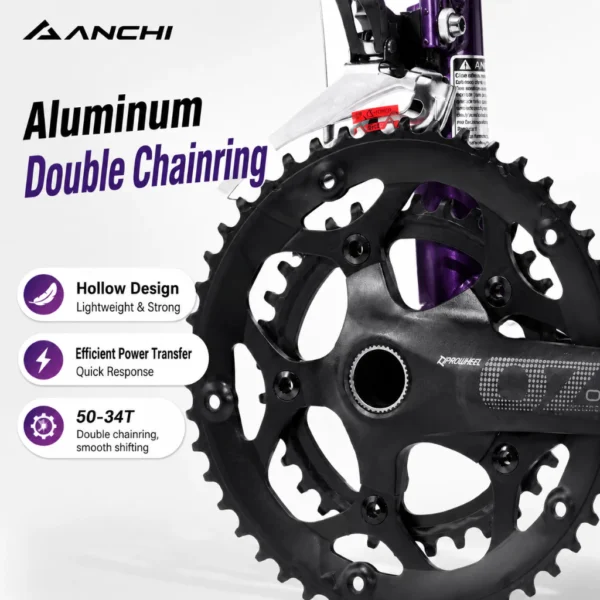 my-11134207-820lg-mq7h34985wjv83 27.5 Inch Aluminum Road Bicycle