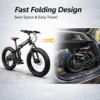 my-11134207-820lg-mqehl1aqgsuk9a 26 Inch Foldable Fat Tire Mountain Bicycle