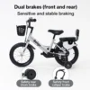 my-11134207-820lh-moz22rb94emm90 Foldable Kids Bicycle with Training Wheels
