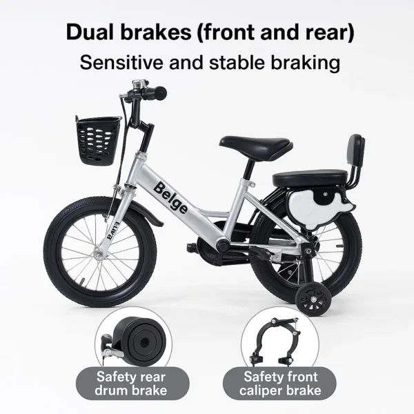 my-11134207-820lh-moz22rb94emm90 Foldable Kids Bicycle with Training Wheels