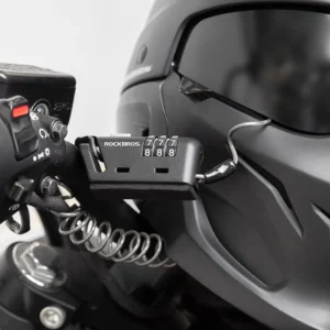 Portable Retractable Bicycle Combination Cable Lock